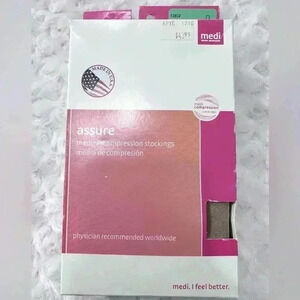 Medi Assure 20-30 Calf Open Toe Medical Compression Stockings